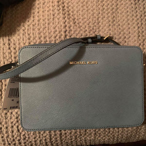 BlueMichael Kors Jet Set Women Crossbody Purse NWT